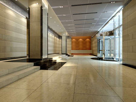 Hotel hallの写真素材