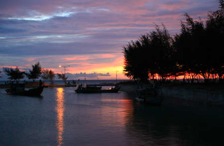 sunrise over the sea