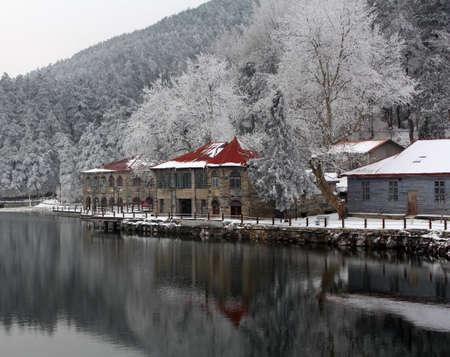 Lushan in winterのeditorial素材