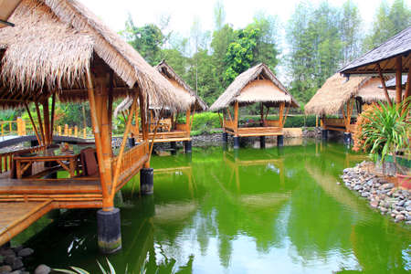 nature resort in Bandungのeditorial素材