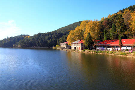 Lushan In autumn , Jiangxi, Chinaのeditorial素材