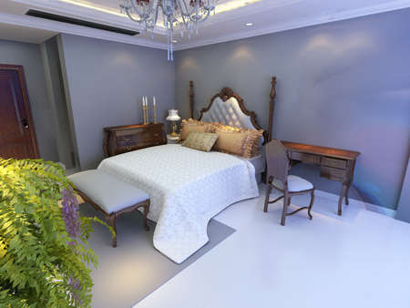 rendering bed room,so comfortable.の写真素材