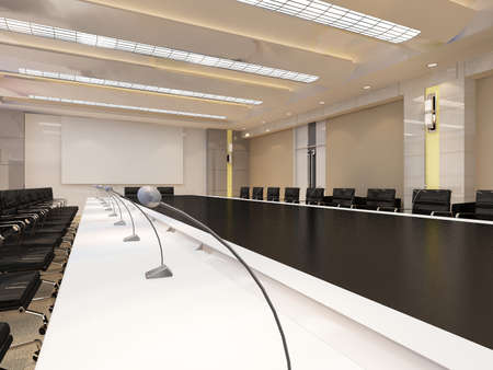 conference room - renderingの写真素材