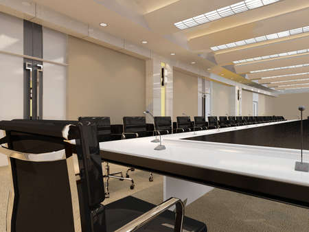 conference room - renderingの写真素材