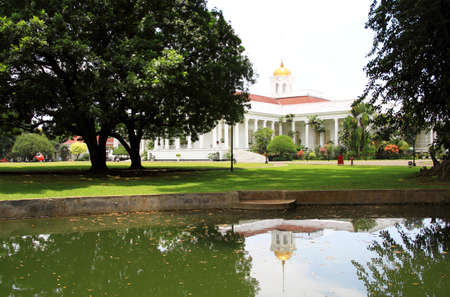 Presidential Palace in Bogor,Indonesiaのeditorial素材