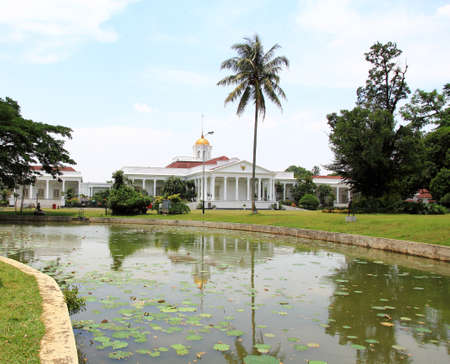 Presidential Palace in Bogor,Indonesiaのeditorial素材