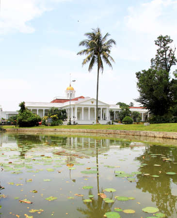 Presidential Palace in Bogor,Indonesiaのeditorial素材