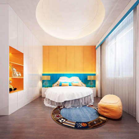 rendering children's roomの写真素材
