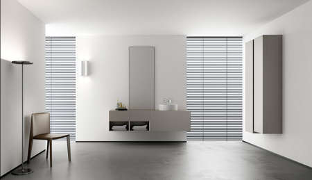 3D rendering of a Bathroom interior.の写真素材