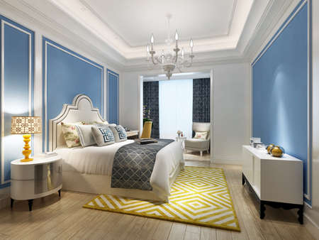 3D rendering children's roomの写真素材