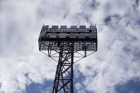 Director at the stadium