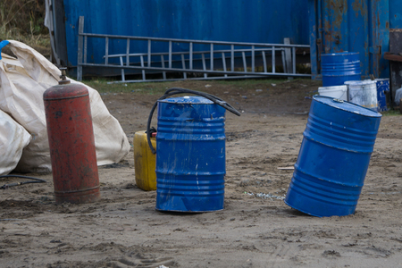 Lighters gas lpg model on a white backgroundの写真素材