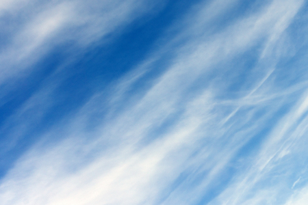 White curly clouds pureclouds rays religion seasonの写真素材