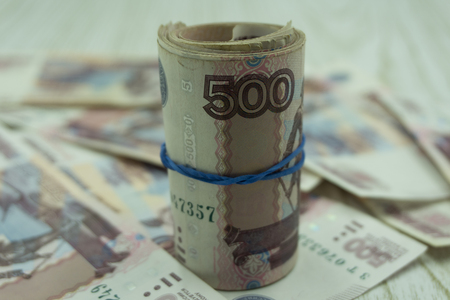 500 Russian roubles. See my gallery for similar imagesの写真素材