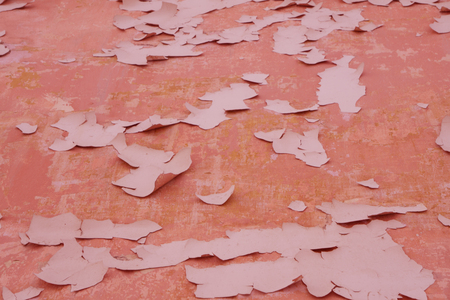 Colors dry stretch pattern. On the floorの写真素材