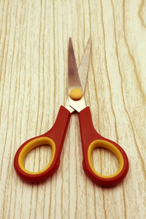 children's scissors isolated on white background