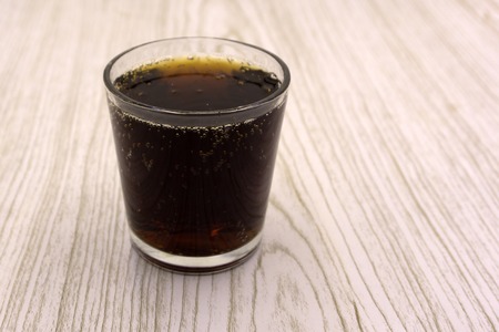 in an ice glass. A slightly carbonated malt beverage made from barley and hops. Also known asの写真素材