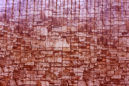 Background wall small light brown textural decorative brick