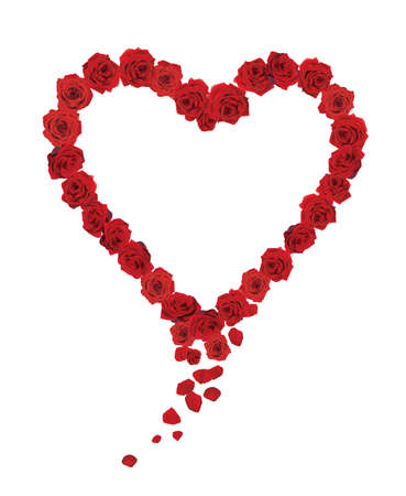 Rose heartのイラスト素材
