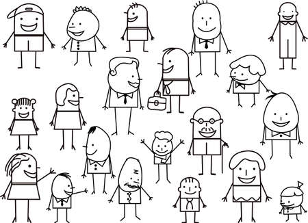 crowdのイラスト素材