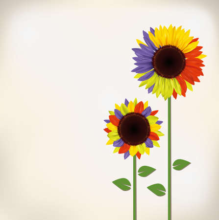 sunflowerのイラスト素材