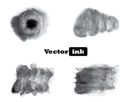 ink dropのイラスト素材