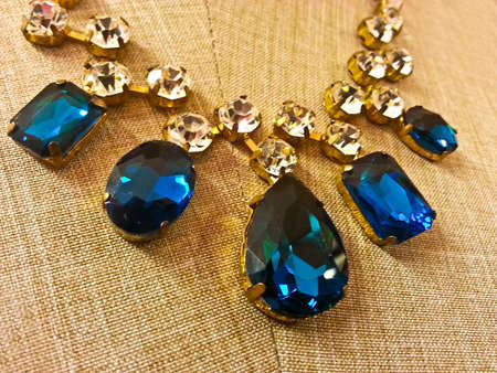 Blue gemの写真素材