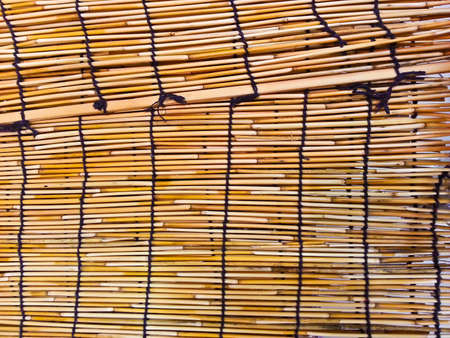 bamboo fence backgroundの写真素材