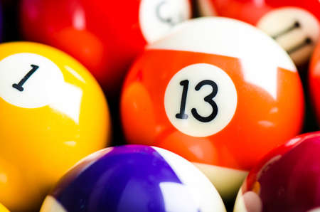 billiard balls