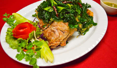 fried Fishの写真素材