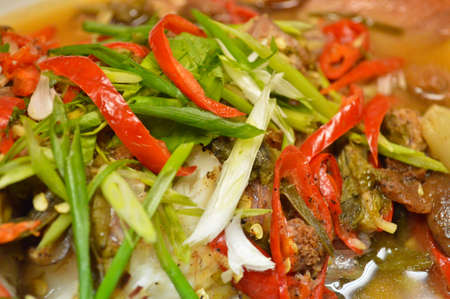Stir herbs