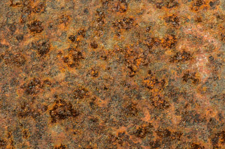 Rusty Metal plate, Grunge texture or background.