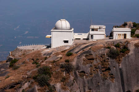 The Mount Abu InfraRed Observatory is located near the town Mount Abu in the state of Rajasthanのeditorial素材