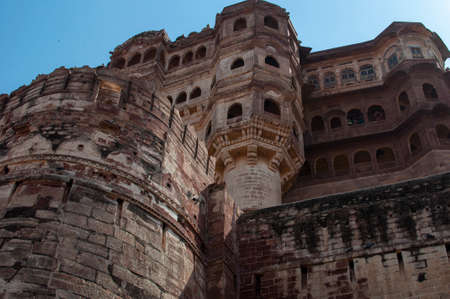 Mehrangarh fort is a beautiful fort situated in Jodhpur, Rajasthan