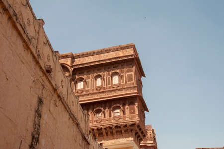 Mehrangarh fort is a beautiful fort situated in Jodhpur, Rajasthan