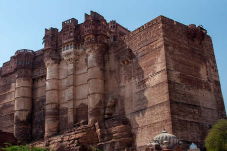 Mehrangarh fort is a beautiful fort situated in Jodhpur, Rajasthanのeditorial素材