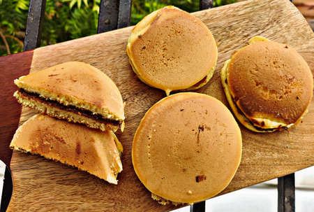 Dorayaki is a type of Japanese confection. It consists of two small pancake-like patties made from...