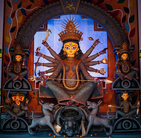 The Supreme shakti, Maa Durga is worshiped in utmost devotion in Hindu religion