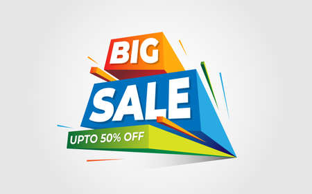 Indian Republic Day Big Sale Background Design Layout Templateのイラスト素材