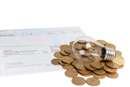 It is time to pay your electricity bill.の写真素材