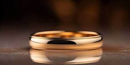 macro gold ring, ai generative designの素材
