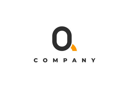 logo letter q modern business abstractのイラスト素材