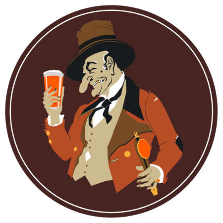 Old miser - Brewmasterのイラスト素材