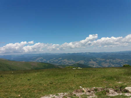 Mountain top landscapeの素材