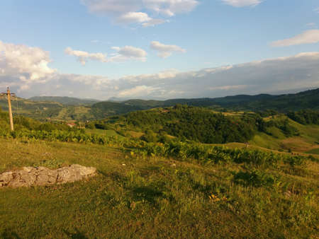 Sunny day landscapeの素材