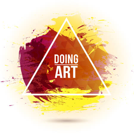 watercolor background.のイラスト素材