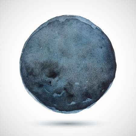 Vector colorful watercolor background. Abstract texture. Dark blotのイラスト素材