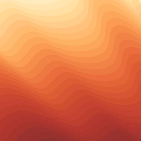 Blend-wave-orangeのイラスト素材