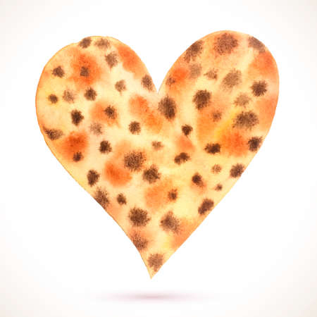 Vector pink watercolor background. Colorful abstract texture. Vector design elements.のイラスト素材