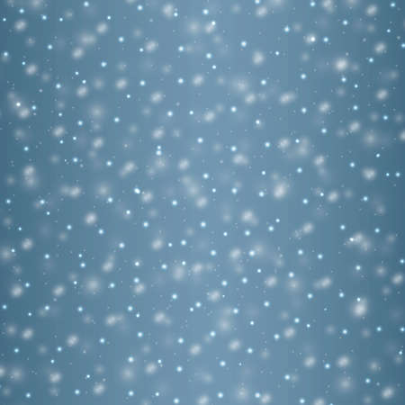 Vector snowfall background. Winter templateのイラスト素材
